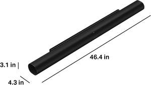 ซาวด์บาร์ Sonos Arc Ultra พร้อมระบบ Atmos และระบบควบคุมด้วยเสียง - เสียงรอบทิศทาง 9.1.4 สำหรับทีวีและเพลง - สีดำ - ผลิตในประเทศจีน - Product Image 6