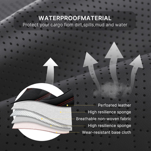Set Completo di <span class=keywords><strong>Coprisedili</strong></span> Neri e Rossi Impermeabili per la Maggior Parte dei SUV e Camion, Accessori per Interni <span class=keywords><strong>Auto</strong></span> - Product Image 5