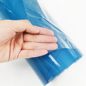 Lámina Vinilo Transparente Plástico Producto PVC Estático Ignífugo Flexible Polímero Papel Suave Empaquetado