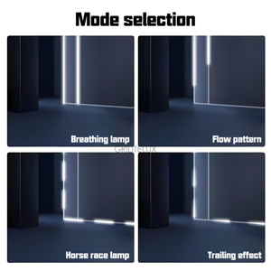 COB <b>LED</b> Strip Chasing Effect Dotless COB WS2811 IC DC24V Ra90 360/576LEDs/m Short Cut IC Controlled for Cove Ceiling - Product Image 5