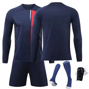 23-24 New High Breathable Sportswear Service Upgrade Full Set Football Suit Team Football Suit Uniforms