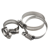 Vente directe usine – Collier de serrage rapide en acier inoxydable 304 robuste, type américain, diamètre de fixation 21-38 mm