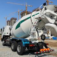 Semi-remorque malaxeur à béton résistant à la chaleur avec châssis de support renforcé, idéale pour les chantiers de construction du Moyen-Orient