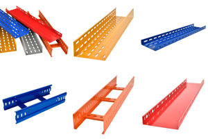 Échelle à câbles personnalisée en acier de type U, perforée, laminée à froid, revêtement poudré, chemin de câbles intérieur, revêtement par pulvérisation, support à câbles, chemin de câbles époxy - Product Image 5