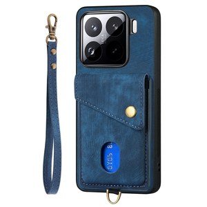 Funda de teléfono con billetera de piel Retro Para Xiaomi 13T Pro/14/15 Pro, funda de teléfono con cordón para Nothing Phone 2A - Product Image 3