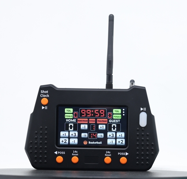 GX LCD Touch Screen Wireless Console Panel Desktop Game Controller for Basketball Soccer Table Tennis Badminton Scoreboard