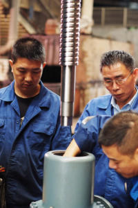 قضيب رفع هيدروليكي بقضيب كروي ، صندوق تروس دودية كهربائي ، لمنصة الرفع الصناعية - Product Image 4