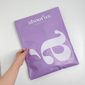 Sacs d'expédition biodégradables personnalisés avec logo imprimé pour vêtements, emballage plastique pour envoi express, sacs postaux pour vêtements - Product Image 6