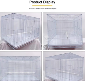 Gabbia Grande per Allevamento Uccelli, Villa Decorativa per Pappagalli, Gabbia Robusta a Forma di Casa per Uccelli da Esterno - Product Image 3