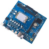 Carte mère d'ordinateur H610M-PLUS à prix avantageux, nouvelle, format M-ATX, LGA1700, pour ordinateur de bureau, Intel H610, 12e/13e/14e génération, double emplacement DDR4 RAM, 32 Go SATA