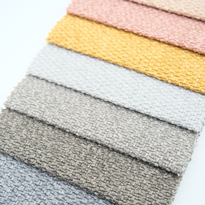 Tissu d'ameublement YAYU 100% polyester <span class=keywords><strong>280</strong></span>+50gsm, tissé, aspect <span class=keywords><strong>lin</strong></span> fantaisie, uni, respirant, poids moyen, imperméable - Product Image 3