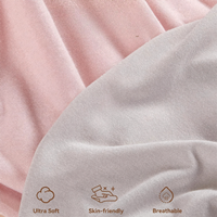 Draps pour berceau et couffin doux et respirants, ajustés 32''*16'', coussin de table à langer, housses de coussin de table à langer pour bébé