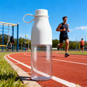 Botella Mezcladora Slimline para Batidos de Proteínas, Fácil de Limpiar, Libre de BPA, Evita la Formación de Grumos - Product Image 1
