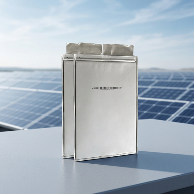Grade a Soft Pack 3.7V 32Ah LiFePO4 Battery Pouch Cell 5000 Cycles High Capacity for EV Solar Energy Storage System