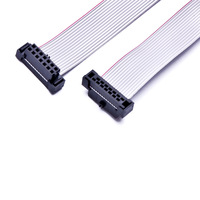 16-Pin Eurorack Modul-Stromkabel 2,54mm Rastermaß IDC Flachbandkabel 300mm Länge 16-Adrig Kupferleiter AWM