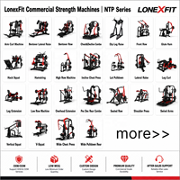 Machine professionnelle commerciale à charge par pignon pour soulevé latéral assis, appareil d'isolement des deltoides latéraux pour équipement de musculation en salle de sport