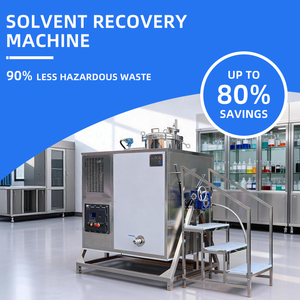 Máquina de Recuperación de Solventes con Control Digital, Máquina de Reciclaje de Solventes Residuales con Apagado Automático para Reciclaje de Tolueno y Xileno - Product Image 1