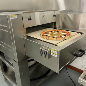 <span class=keywords><strong>Four</strong></span> à Bande Transporteur à Sole en Pierre, Commercial Professionnel pour <span class=keywords><strong>Pizza</strong></span>, <span class=keywords><strong>450</strong></span> <span class=keywords><strong>Degrés</strong></span>, Facile à Utiliser, Machine Alimentaire, <span class=keywords><strong>Four</strong></span> Tunnel Jet pour Pita et Boulangerie - Product Image 5