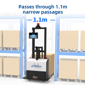 Mini carretilla elevadora no tripulada guiada por visión Lidar basado en sensor sin conductor Gps-carretilla elevadora no tripulada navegada - Product Image 3