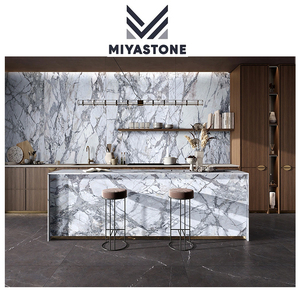 Hot Slab Light Transmitting Luxury Stone Snowy River <b>Marble</b> Slabs Quartzite Brazilian - Product Image 1