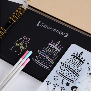 Papier d'impression décalé à reliure spirale noir mat bon marché, livre rigide personnalisé, <span class=keywords><strong>Album</strong></span> <span class=keywords><strong>Photo</strong></span> de bébé, Scrapbook <span class=keywords><strong>Photo</strong></span> 4x6, prêt à être expédié - Product Image 4