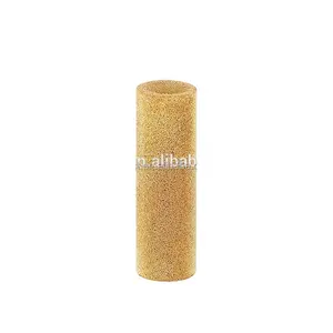 Filtro de tubo de bronce de latón sinterizado poroso de suministro de fábrica Tiantai