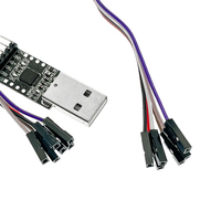 Convertisseur USB vers série professionnel OKY3411, puce CP2102, module UART TTL 6 broches pour la programmation d'appareils