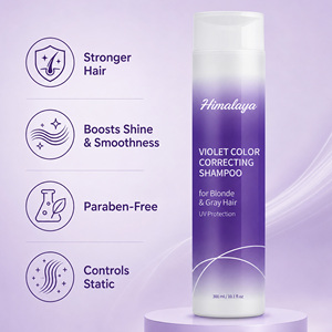 Champú Morado de Marca Privada que Realza el Brillo y la Suavidad del <span class=keywords><strong>Cabello</strong></span>, con Antioxidantes de Larga Duración, Aceite de Rosa Mosqueta, Té Verde y Protección UV - Product Image 3