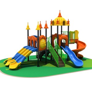 Nouveauté : Grande structure de jeu extérieure combinée sur le thème de la <span class=keywords><strong>cabane</strong></span> forestière avec plusieurs toboggans, tunnel tubulaire et structure d'escalade - Product Image 6
