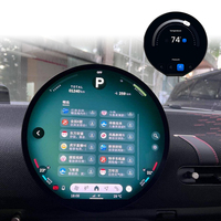 Écran LCD TFT IPS circulaire de 8 pouces avec écran rond MIPI, résolution 1080x1080 pour maison intelligente, kiosque POS et véhicule
