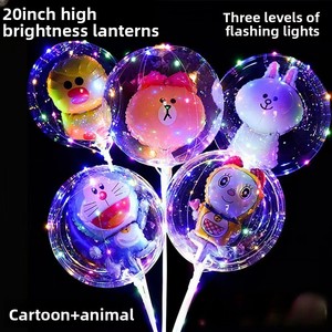 Globos de PVC Luminosos LED Bobo Bubble, Globos de Dibujos Animados con Luz, <span class=keywords><strong>para</strong></span> San Valentín, Navidad, Halloween, Globos Inflables de Boca Ancha - Product Image 2
