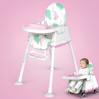 Chaises Hautes Pliantes 3-en-1 pour Bébé – Prix Usine – Chaise Repas en Plastique pour Hôtel, Maison et Cuisine