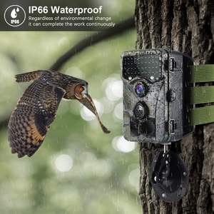 Mini Cámara de Caza, Cámara para Animales 1080P IR, Cámara de Rastreo para Fauna Silvestre, Impermeable IP65, Disparador de Movimiento, Trampas Fotográficas - Product Image 3