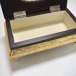 Porte-serviettes en bois <span class=keywords><strong>rouge</strong></span> pour la décoration de la maison et des hôtels, boîte à mouchoirs - Product Image 4