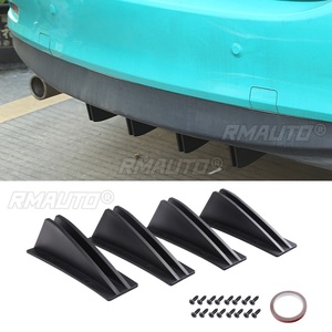Universal <b>Car</b> Modified Rear Bumper <b>Diffuser</b> Spoiler ABS Rear Bumper Lip <b>Diffuser</b> Anti-collision for BMW for Ford for Mercedes - Product Image 2