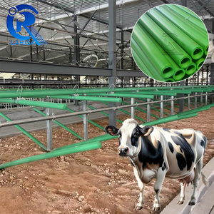 Flexible Free Stall for Dairy Cows Hot Galvanized Green Coated Cow Comfort Stall Cow Free Stall for Dairy Farm Equipment - Product Image 1
