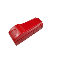 Accessoires simples portables à la mode fabricant de cigarettes manuel en plastique à double tube rouge