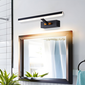 Proveedor Chino de Lámparas de Pared LED para Interiores, Lámpara de Pared de Latón Cepillado para Dormitorio, Iluminación de Baño, Lámpara Impermeable - Product Image 3