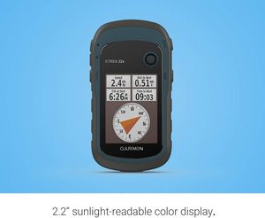 เครื่องนำทาง GPS แบบพกพา ETrex 22x ความแม่นยำสูง ทนทาน สำหรับใช้กับรถ ATV/เรือ/รถยนต์ สีดำ/น้ำเงิน - Product Image 3