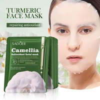 Masker Wajah Lembaran Kulit Lembut Buah Alami OEM SADOER 2026 Grosir Vitamin C Pemutih Melembapkan Masker Wajah Jelly