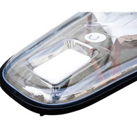 2022 nouvelle planche à pagaie transparente 3.1m fond Transparent avec pagaie noire de haute qualité