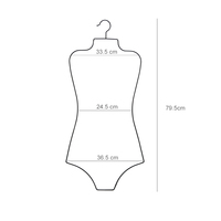 Porte-vêtements en fil de fer noir pour la salle de bain et le salon