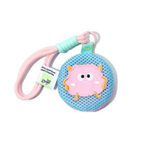 Porte-monnaie portable avec breloque, cordon pour enfants, pochette de rangement, porte-clés d'été pour bébé