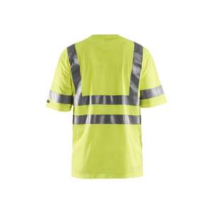 BLAKLADER - 341310093300XL Camiseta Hi-Vis Amarilla-EAN 7330509708880 ROPA DE TRABAJO DE LA HI-VIS - Product Image 2