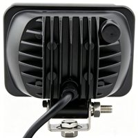 Nouvelle lampe de travail LED 4,3 pouces 18W avec lentille 4D, étanche IP68, 12-48V, 1200lm, 6000K, en aluminium moulé sous pression, pour conduite auxiliaire tout-terrain