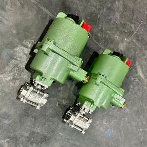 Vanne à boisseau sphérique électrique Shanghai Butterfly MGQI-16P DN50 en acier inoxydable 304 à filetage interne pour utilisation en mine de charbon souterraine - Product Image 3