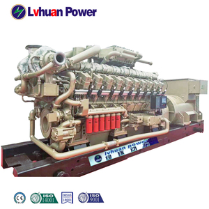 500kW-Rango 1MW de potencia 80% Eficiencia Refrigerado por agua Generador de biogás trifásico de 4 cables con cogeneración CHP Alimentación Ciudad Electricidad - Product Image 5