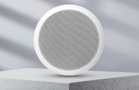 Haut-parleur de plafond de 6 pouces 100W avec transformateur intégré pour la musique d'ambiance commerciale et les systèmes de sonorisation