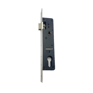 <span class=keywords><strong>Serrure</strong></span> de porte de magasin Wellone, corps de <span class=keywords><strong>serrure</strong></span> à mortaise moderne à point unique, acier inoxydable, porte en bois, entraxe de 25*85, sécurité de la porte - Product Image 1