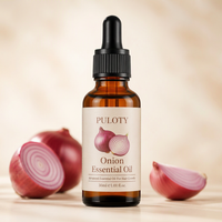 30ml Minyak Esensial Bawang 100% Murni untuk Perawatan Rambut Perawatan Kulit Aromaterapi Pembuatan DIY Dukungan Pabrik Sumber OEM ODM Pasokan Grosir